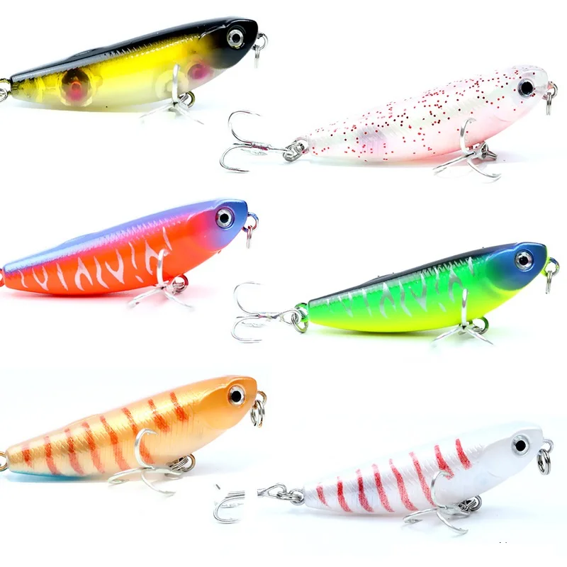 Vissen Baits Potlood Popper Aas Bass 50mm5g Vissen Topwater Drijvende Baits Sammy Lege Harde Lokt