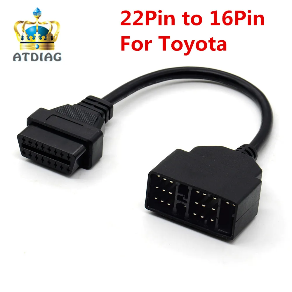 OBD OBD2 Diagnostic Connector 22 Pin to 14pin 17pin 38pin 20pin Cable Adapter 22Pin to OBD2 16Pin 3pin For BMW For Benz For Audi