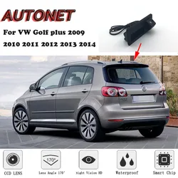 AUTONET-Caméra de poignée de coffre de voiture, caméra de recul, vision nocturne, Volkswagen, VW Golf Plus, 2009, 2010, 2011, 2012, 2013, 2014