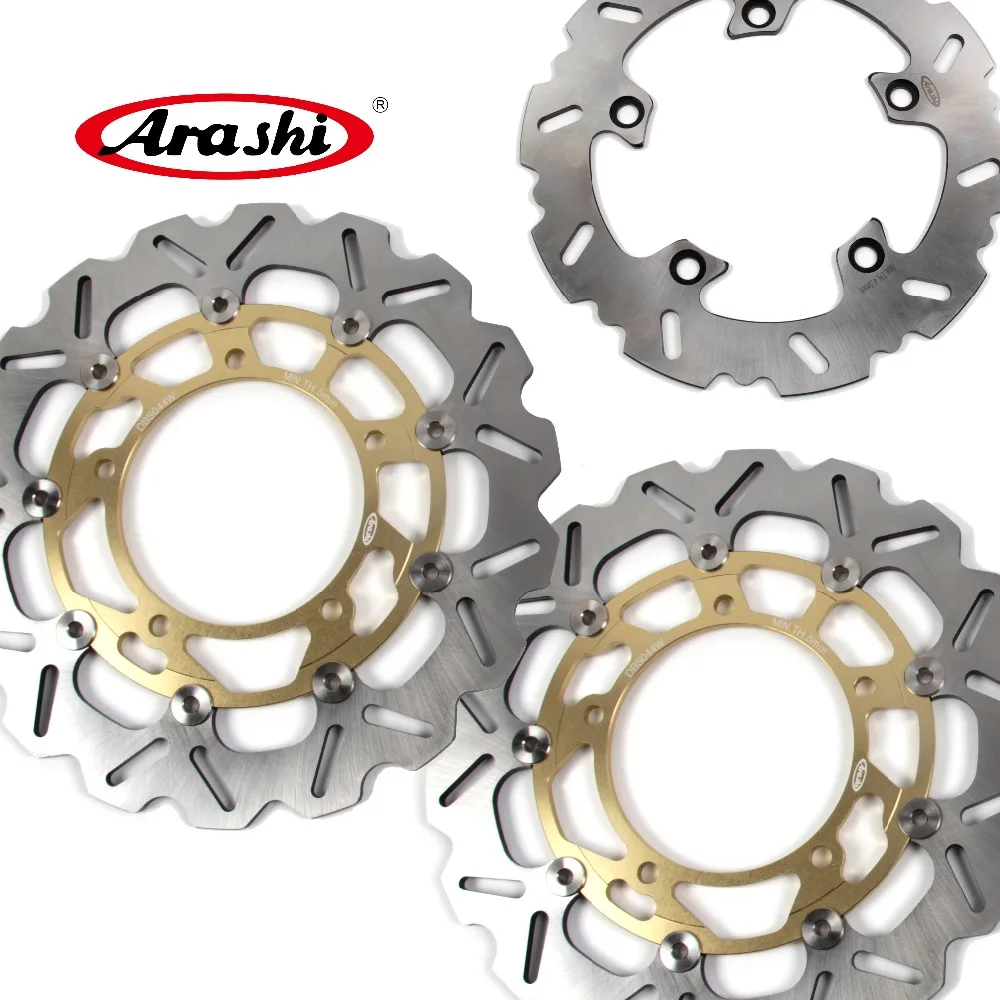 ARASHI Fit SUZUKI GSX1250 FA BANDIT Front Rear Brake Rotors Brake Disc GSX 1250 FA 2015 2014 2013 2012 2011 2010 GSD1250S GSR400