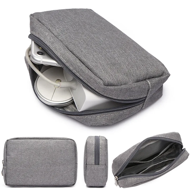 

Electronic Accessories Organizer Bag Travel Cable USB Charger Storage Portable Hard drive disk bag Power bank USB cable Bag