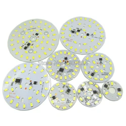 5PCS 220V led pcb 3W 5W 7W 10W 12W 15W 18W 24W 36W SMD5730 integrated ic driver White / Warm White Light Source For LED Bulb