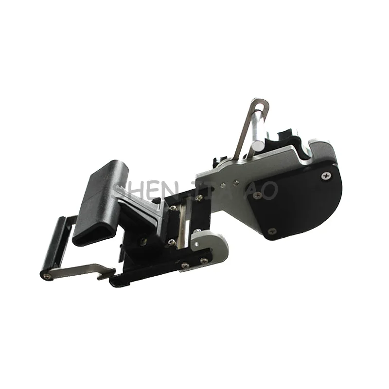 Máquina de sellado de Cabezales Rectos JB32S, operación manual, máquina de sellado de bordes para carpintería, aparato de cabeza de arco recto, 1 ud.