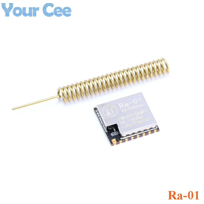 5pcs/1pc Ra-01 SX1278 LoRa Spread Spectrum Wifi Module 433MHz Wireless Serial Port UART Interface Ra01