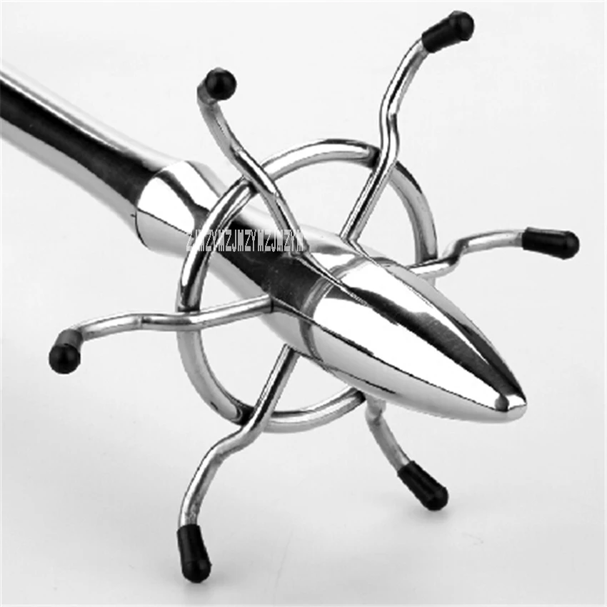 BY-GJ03 Kitchen Rotary Rack Stainless Steel Holder Spoon Shovel Hanger Rotating Storage Shelf Cooking Tools Organizer Plate Tack