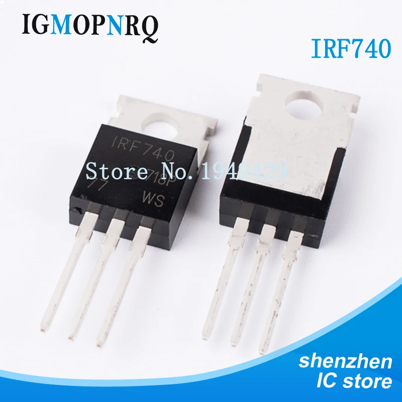 10Pcs Irf510 Irf520…
