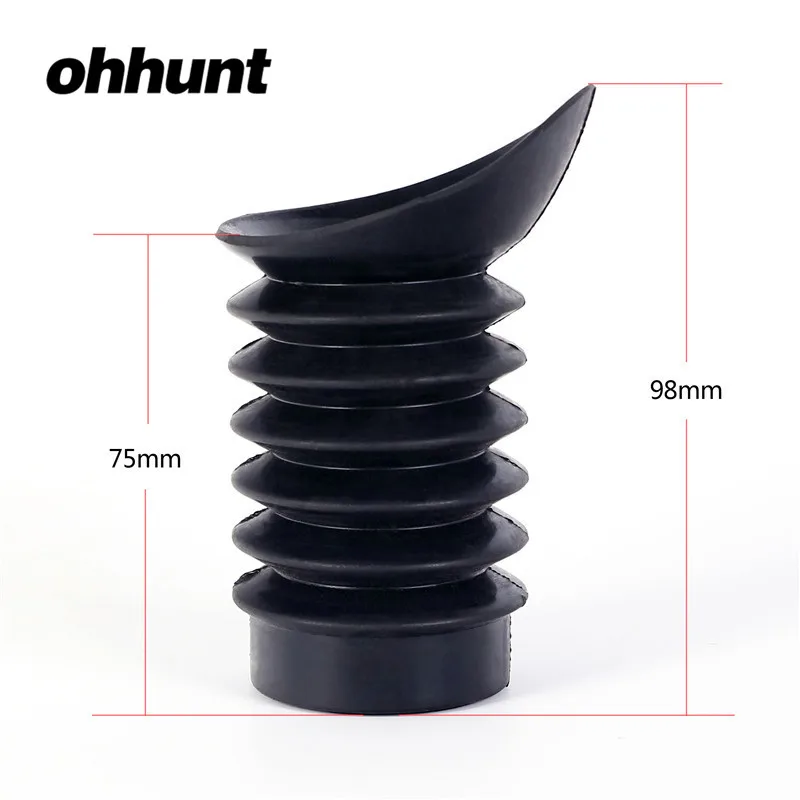 

ohhunt Scope Rubber Eye Protector Cover Scope Eyeshade Extender 33mm 38mm Inner for Hunting Shooting Scope