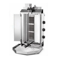 Gas Doner Kebab Machine, Three Burners Shwarwar Maker, Gyros Grill Maker, 110V and 220V