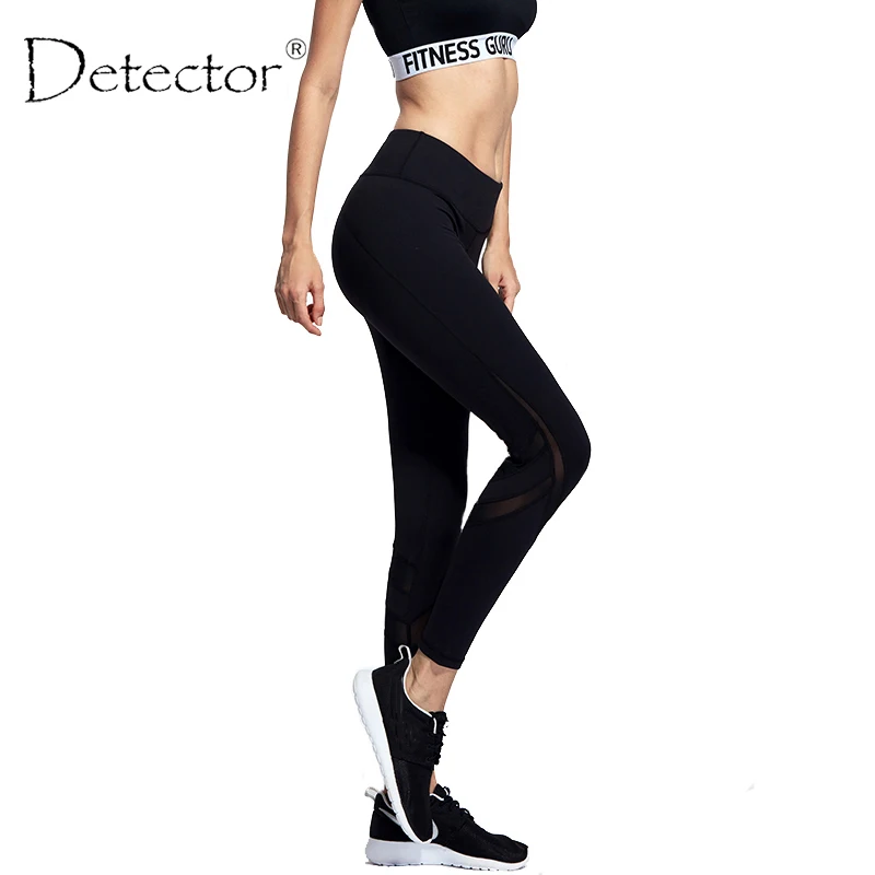 

Detector Women Yoga Pants Sports Gym Leggings High Elastic Quick Dry Running Pants Fitness Tights Compression Slim fit Trousers