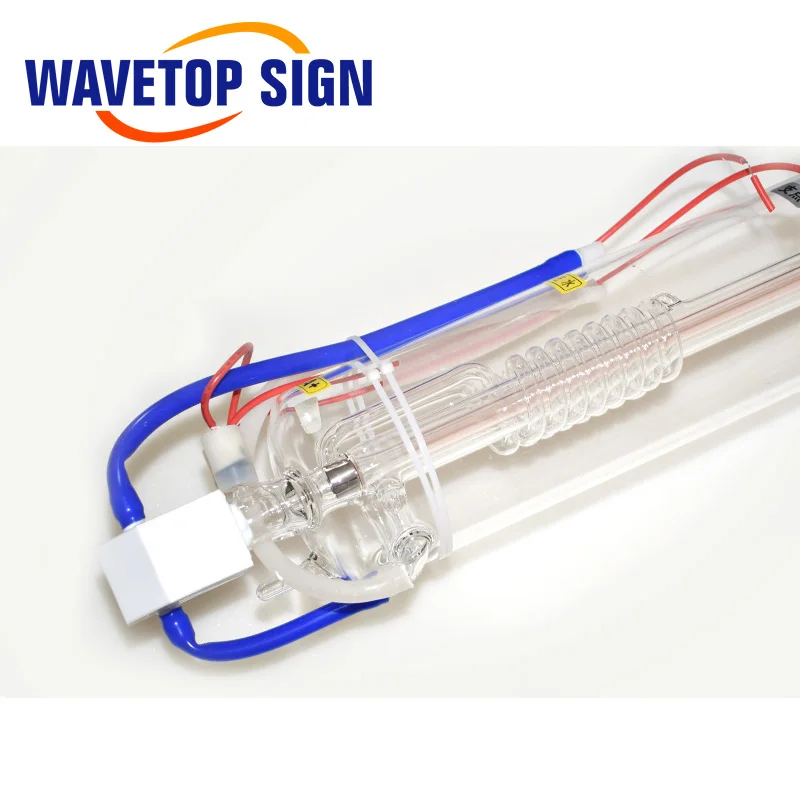 WaveTopSign CO2 Laser Tube SX300 300W 2-Core Length 1800mm Dia.120mm use for Co2 Laser Engraving and Cutting Machine