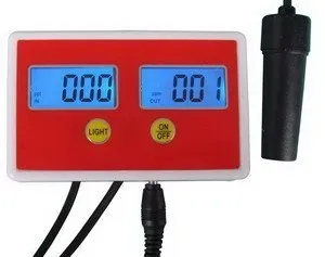 

Aquarium Online PH Conductivity Monitor Meter Tester Dual display 0-1999us/cm 0.00-14.00pH Swimming pools SPA