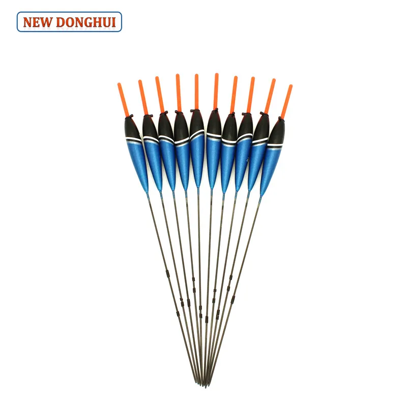 

Newdonghui 10pcs/Lot Fishing Float Balsa Tackle Carp Bobber 1.5G Buoyancy Fishing Accessories Wedkarstwo Wyprzedaz Karper 201134