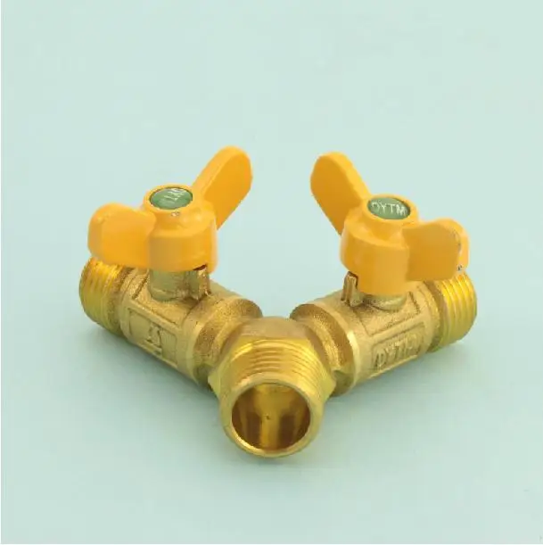 External thread G1/2"  3 way valve The gas switch