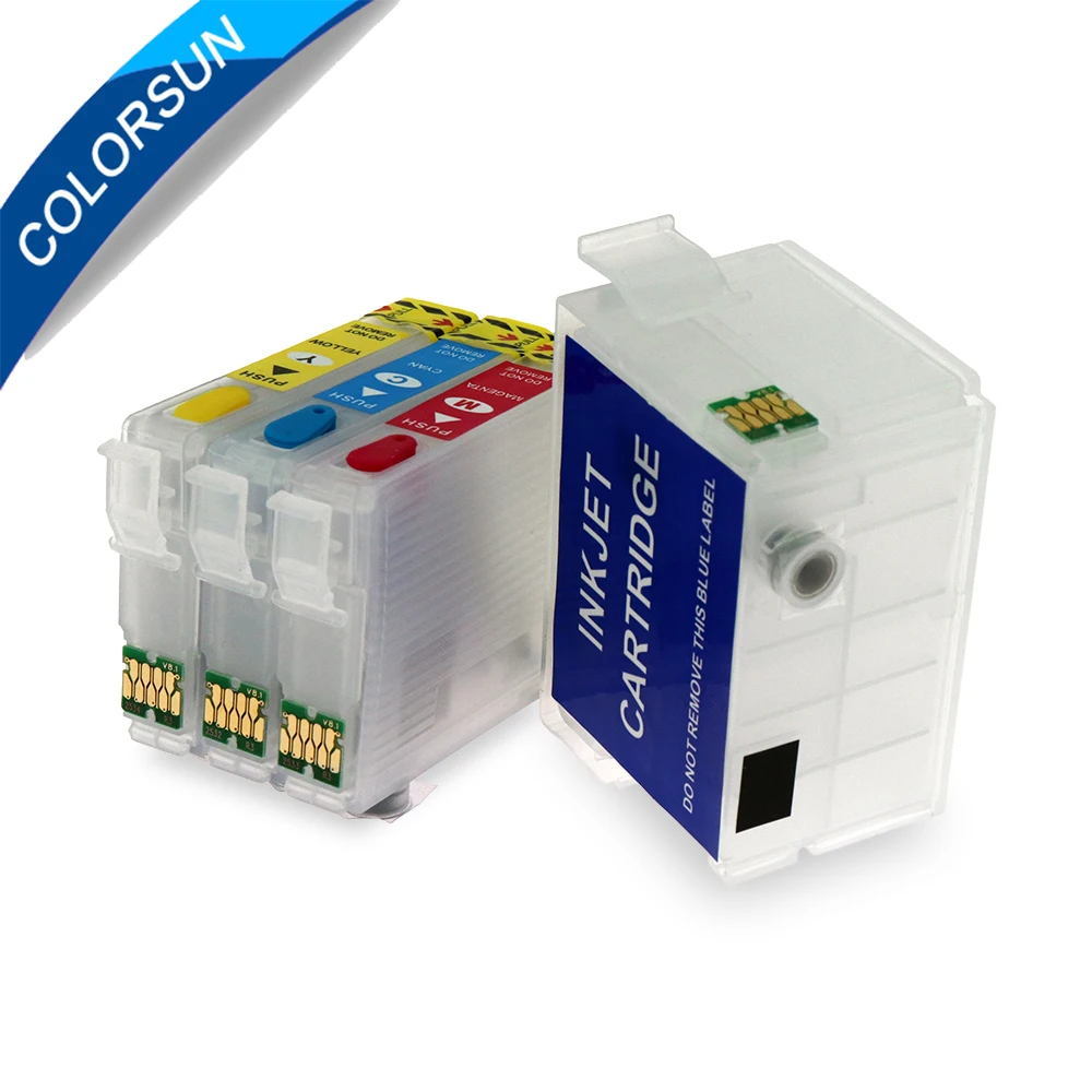 For epson 252 T2521 T252XL refillable ink cartridge with ARC chip for WorkForce WF-3620 WF-3640 WF-7610 WF-7620 3620 3640 7610