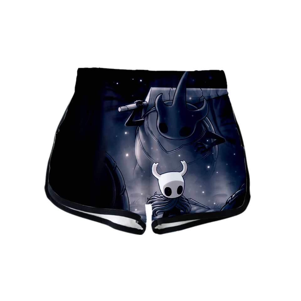 Hollow Knight 3D Printed Shorts for Women Fashion Shorts 2019 Hot Sale Trendy Streetwear Girls Sexy Wear Suitable for Summer