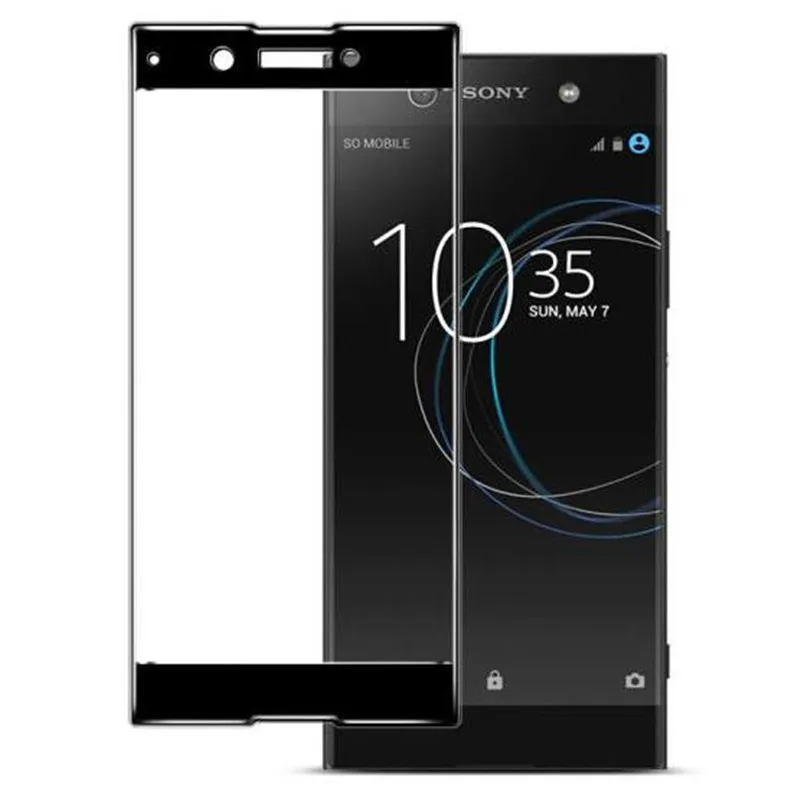 Full Cover Tempered Glass For Sony Xperia XA1 Ultra Plus G3121 G3123 G3125 G3221 G3223 XA 1 Screen Protector Film