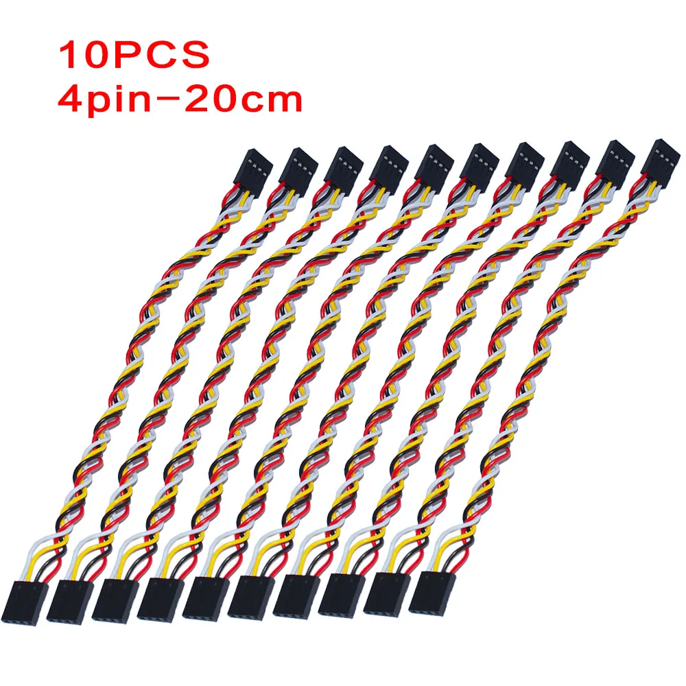 (10pcs/lot)Keyestudio F-F  20CM 2.54  2Pin /3Pin /4pin/8Pin  Breadboard Line/Dupont Cable For Arduino Breadboard DIY Project