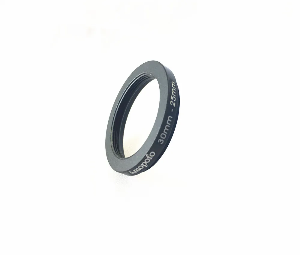 30mm-25mm Step-Down Metal lens filter Adapter Ring/30mm Lens to 25mm UV CPL ND Accessory