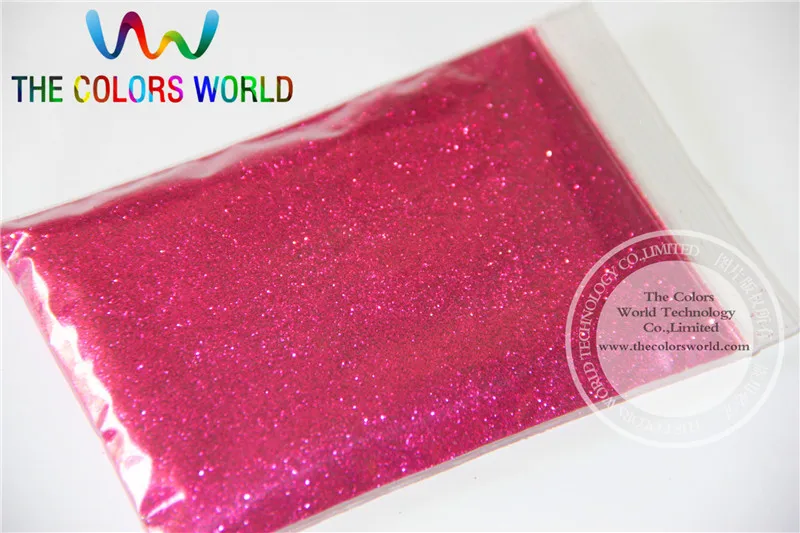 

TCM0912 Bright Rose Red Color Glitter powder -0.2MM glitter dust dazzling glitter powder,DIY Flash powder