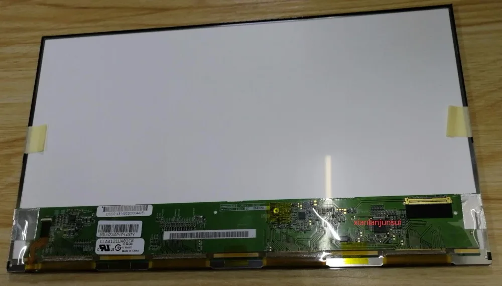 12.1 inch The laptop screen For  CF-SX1 Laptop LCD Screen CLAA121UA01CW 40pin 1600*900