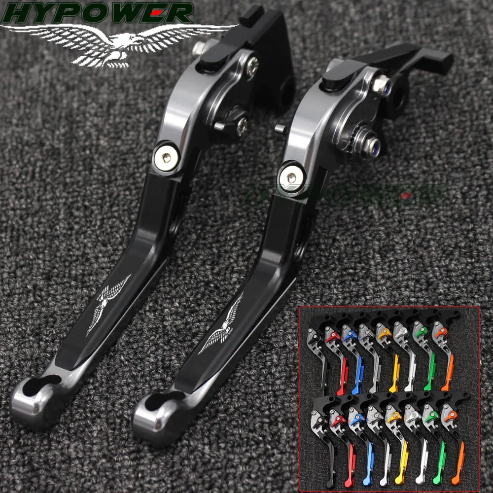 

For Moto Guzzi Breva 850 1100 1200 GRISO BREVA 1100 NORGE 1200 GT8V CNC Motorcycle Foldable Extending Brake Clutch Levers 170mm