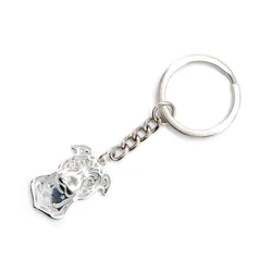 Jewelry Metal Dog Pendant Key Chains Women's Staffordshire Bull Terrier Key Chains