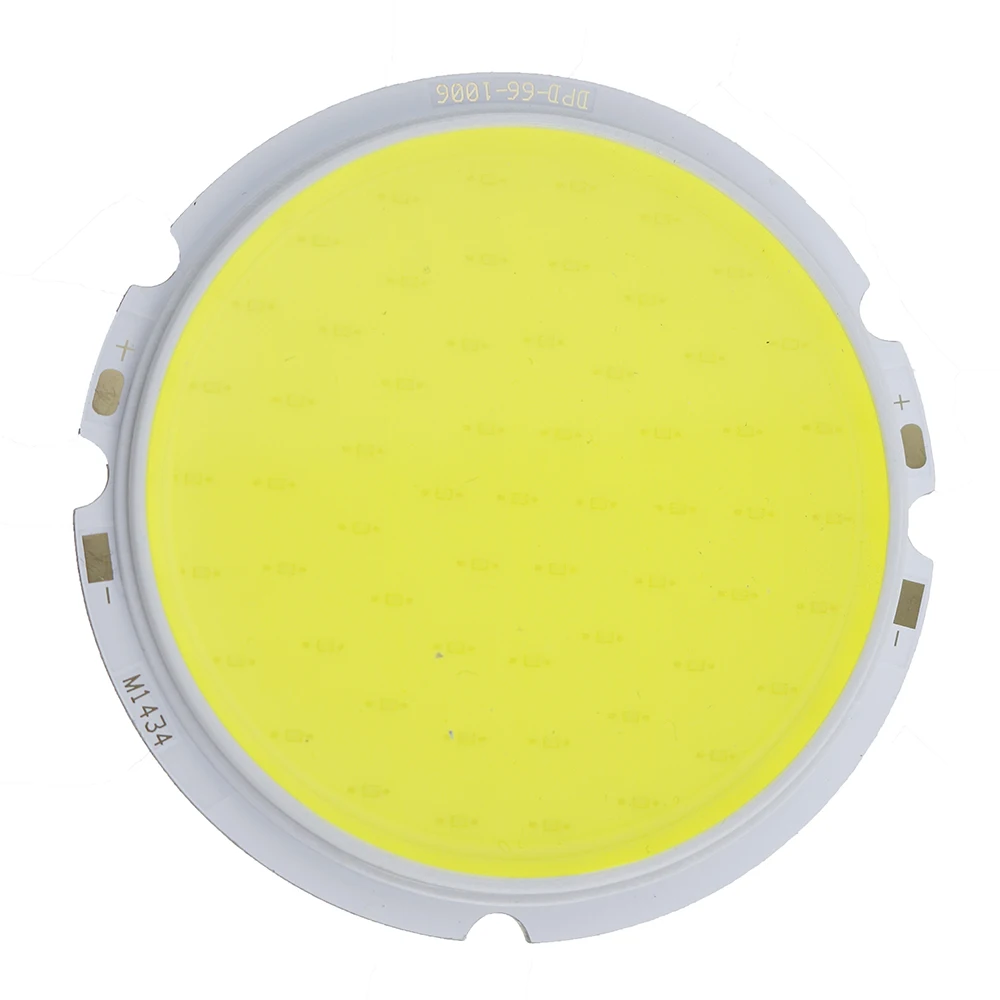 30W Rounded COB LED Chips On Board Light Source Natural White 65MM LED Lamp DC 30V 33V 900ma for led spotlight street led lamp