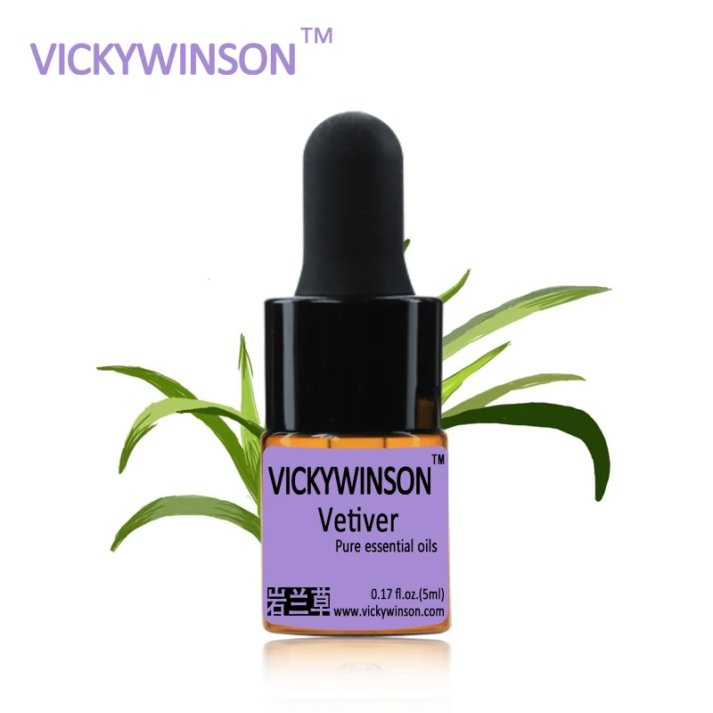 Vetiver ätherisches öl 5ml natürliche Ätherische Öle haut Ruhe wundheilung control balance antibiose duft öl