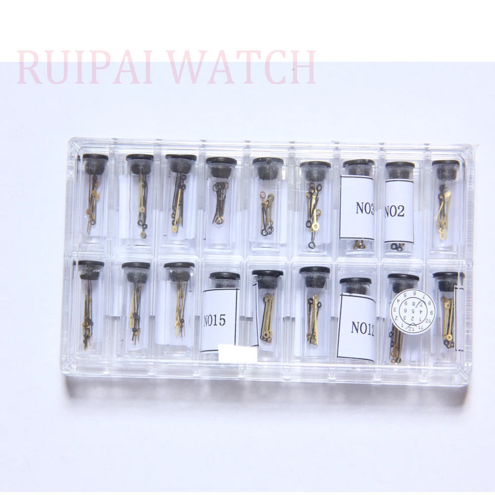 180PCS Black Hour/Minute/Second Hand Set for Watch Repair Free Shipping