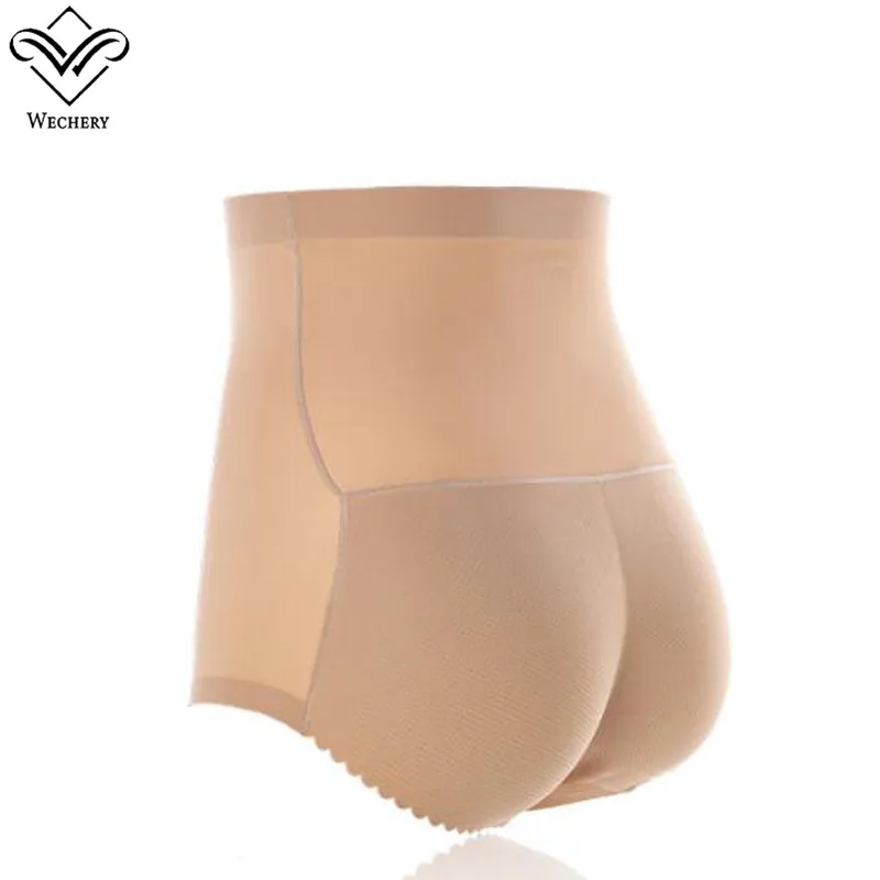 

Wechery Sexy Women Padded Enhancers Butt Lifter Shapers Control Panties Inserts Sponge Padded Slimming Underwear Hight Waist