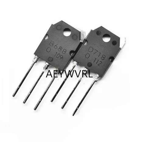 20PCS  2SD718 & 2SB688 Transistor (10PCS x D718 + 10PCS x B688)