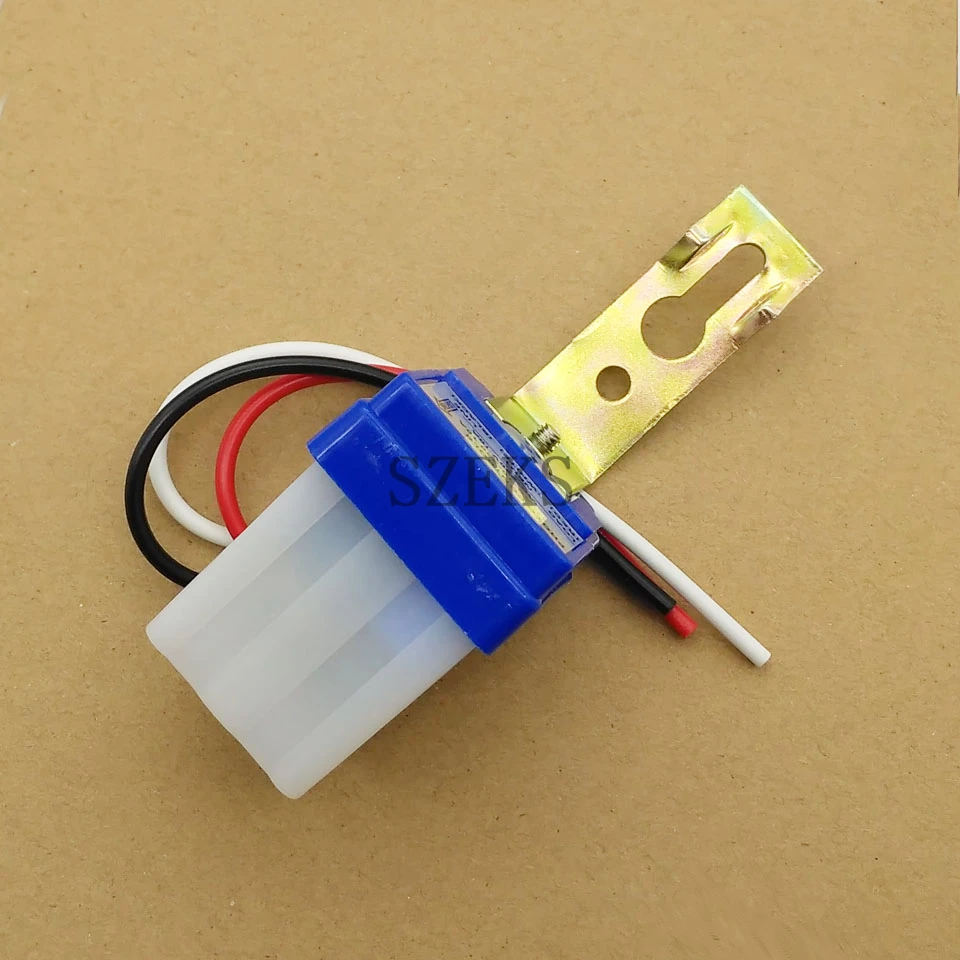 AS-10 Automatic Auto On Off Photocell street Light Switch DC AC 220V 50-60Hz 10A Photo Control Photoswitch Sensor Switch