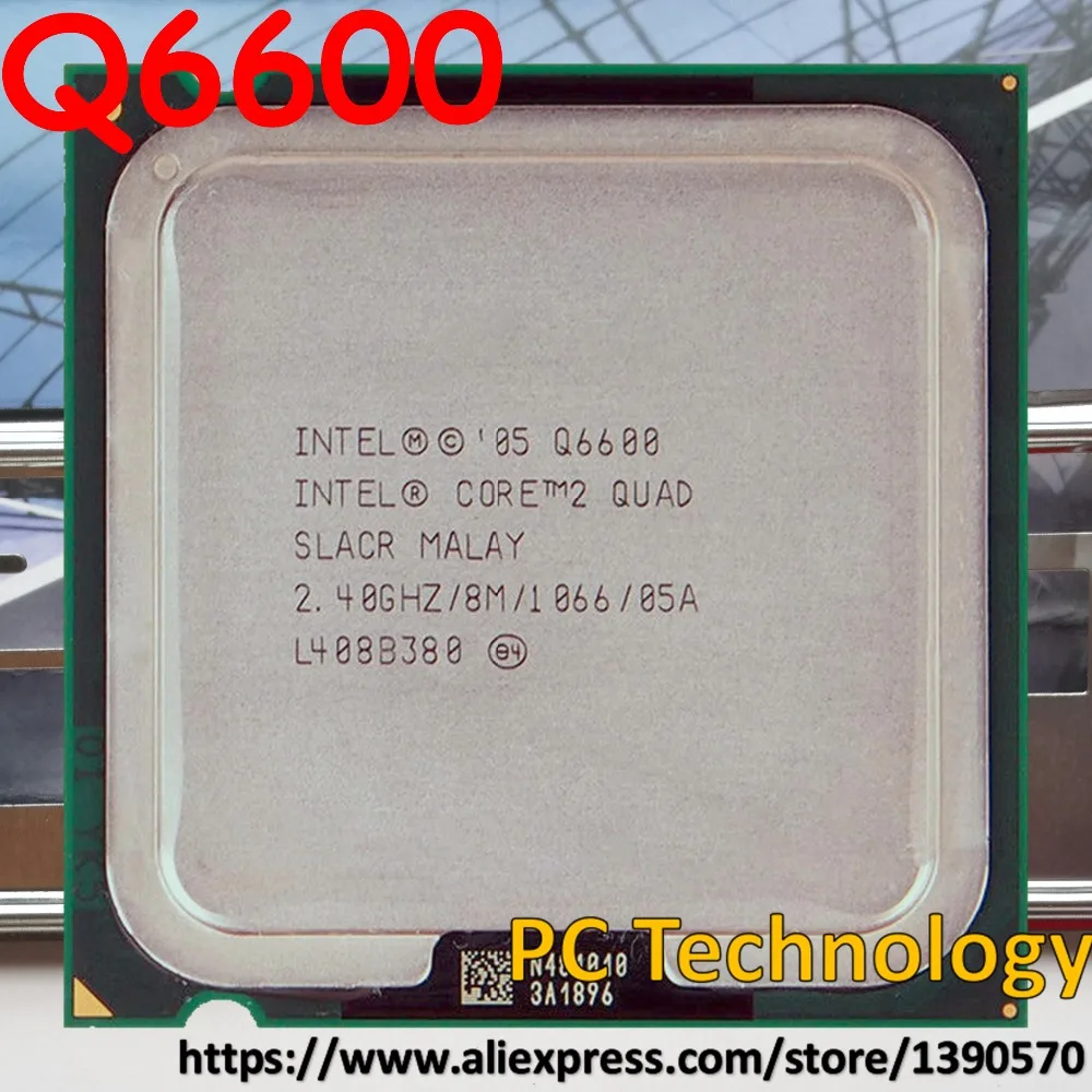 

Оригинальный процессор Intel Core 2 QUAD Q6600 2,4 ГГц/8 Мб/1066/процессор LGA775 Бесплатная доставка в течение 1 дня