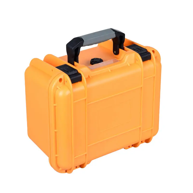 hardware tool packing suitcase instrument and meter equipment big black box Plastic case