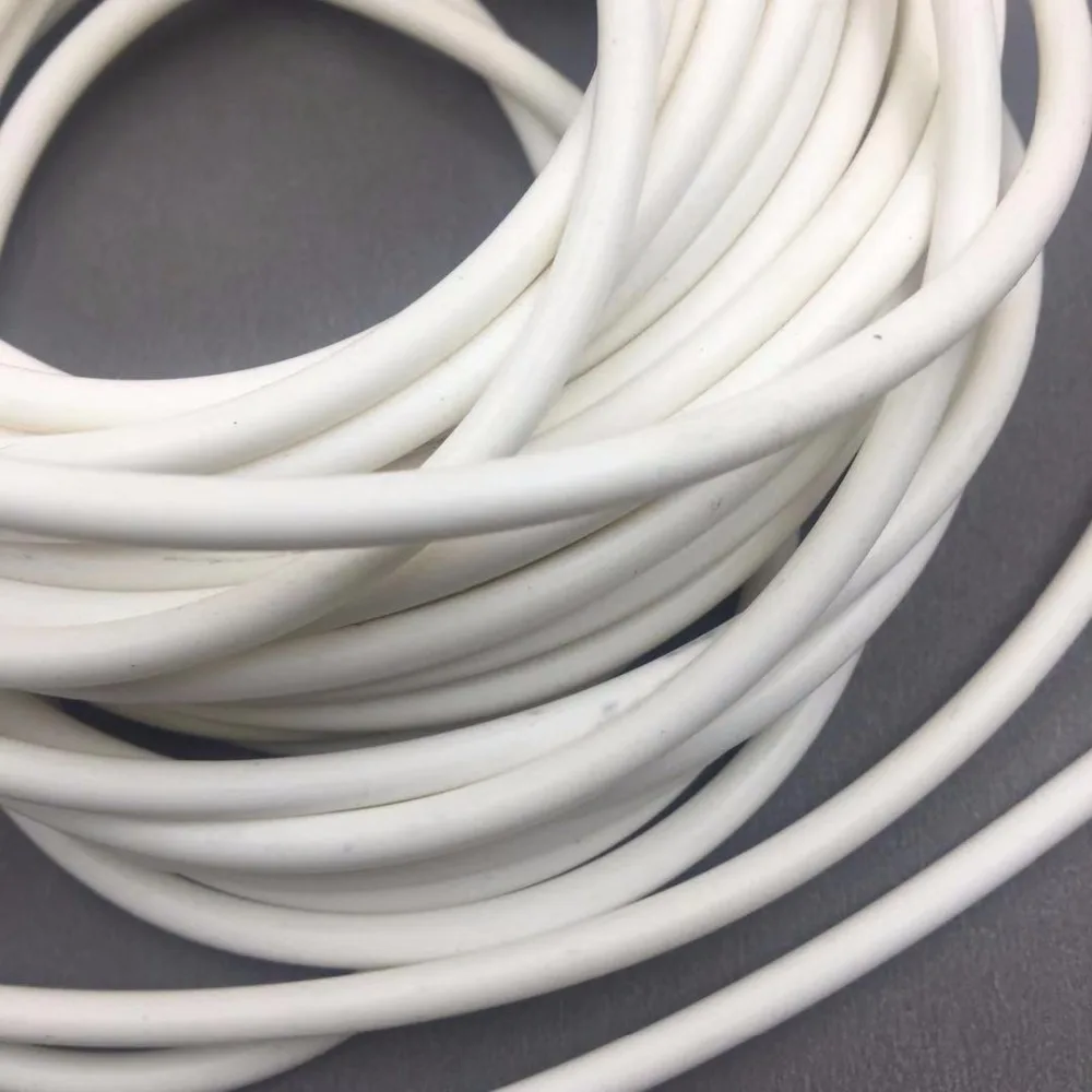 5 Meters White Silicone ink tube for mimaki roland mutoh printer eco solvent water based ink pump tubing soft hose pipe 4*2mm