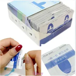 100Pcs Aluminium Foil Remover Wraps with Acetone Nail Art Soak Off Acrylic Gel Nail Polish Removal