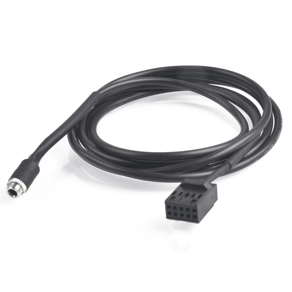 Nowość dla BMW 3 E46 Biznesowy żeński 10-pinowy kabel adaptera AUX do telefonu MP3