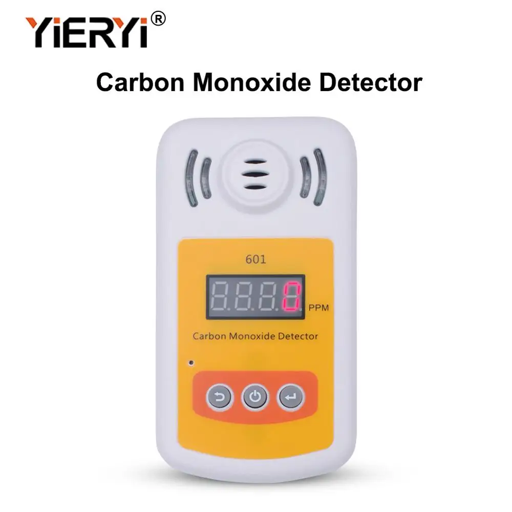 yieryi KXL-601 Mini Carbon Monoxide Detector Meter CO Gas Meter With Sound And Light Alarm Leak Detector