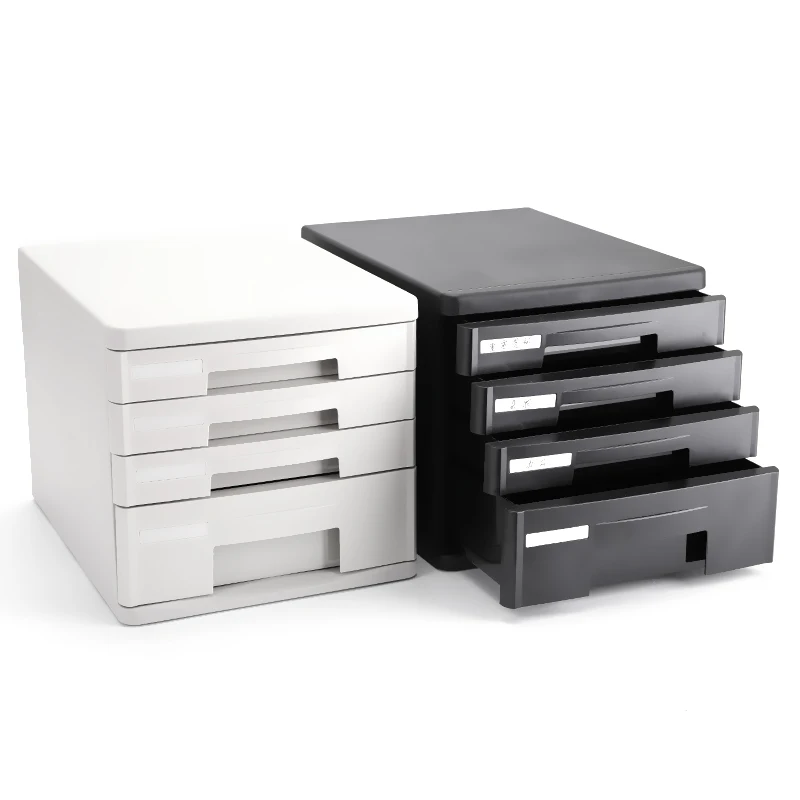 

Deli 9772 9773 Plastic Desk File Cabinet Documents Trays File Tray 4 & 5 Layer Drawer Filing Documents Cabinet