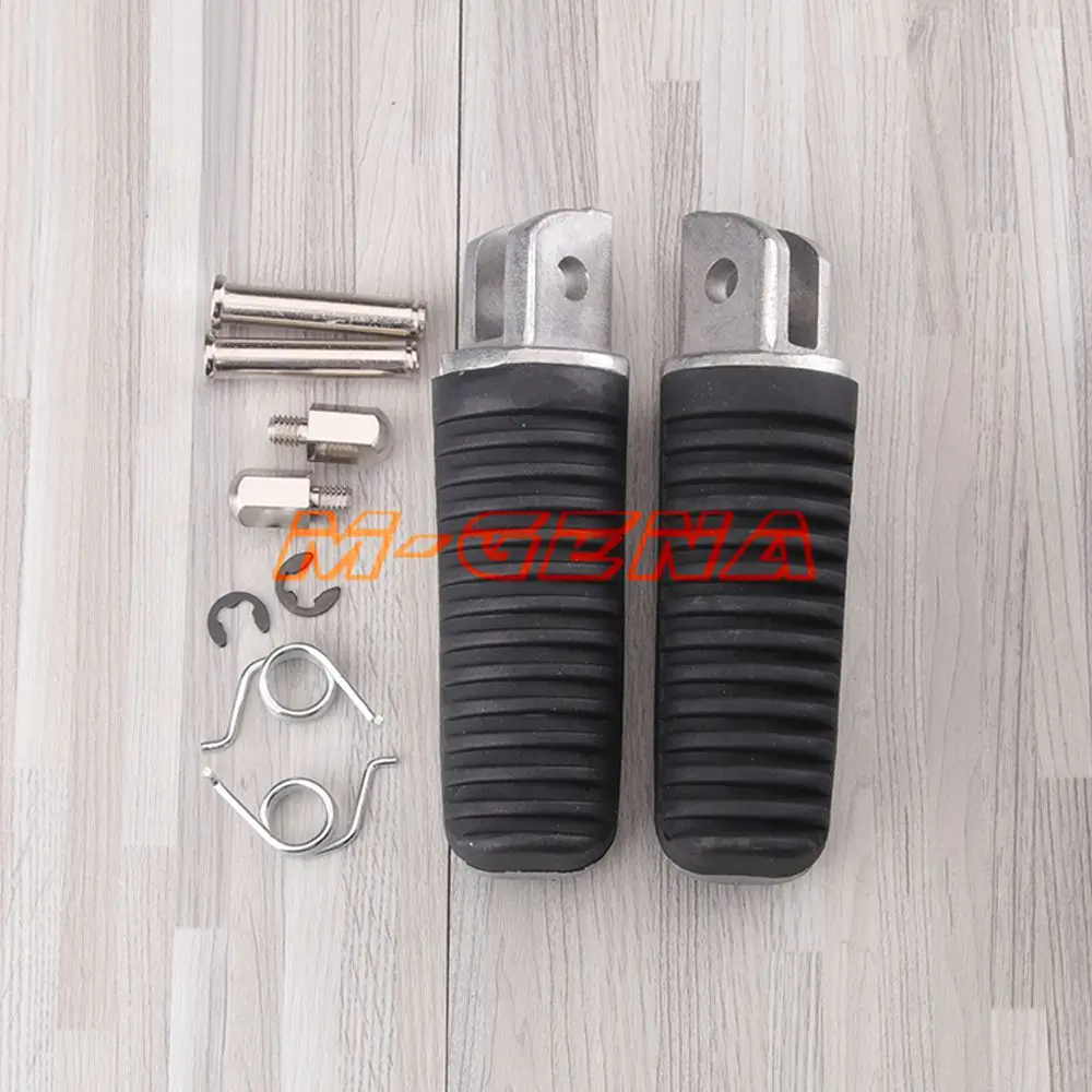 Motorcycle Front Rear Footrests Foot Pegs For Yamaha XJR400 XJR1300 FZ1 FZ6S FZ600 XJ600S FZ400 FZ1000 XJR1200 FZ6