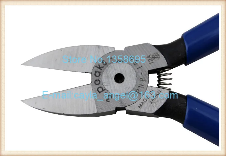 Free Shipping 150mm MTC Side Cutting Nippers,Jewelry Making stainless steel Nippers,blue plastic handle