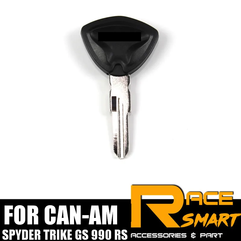 Motorcycle Uncut Blank Key For CAN AM SPYDER TRIKE GS 990 RS Blade Keys Rings GS990RS GS-990RS