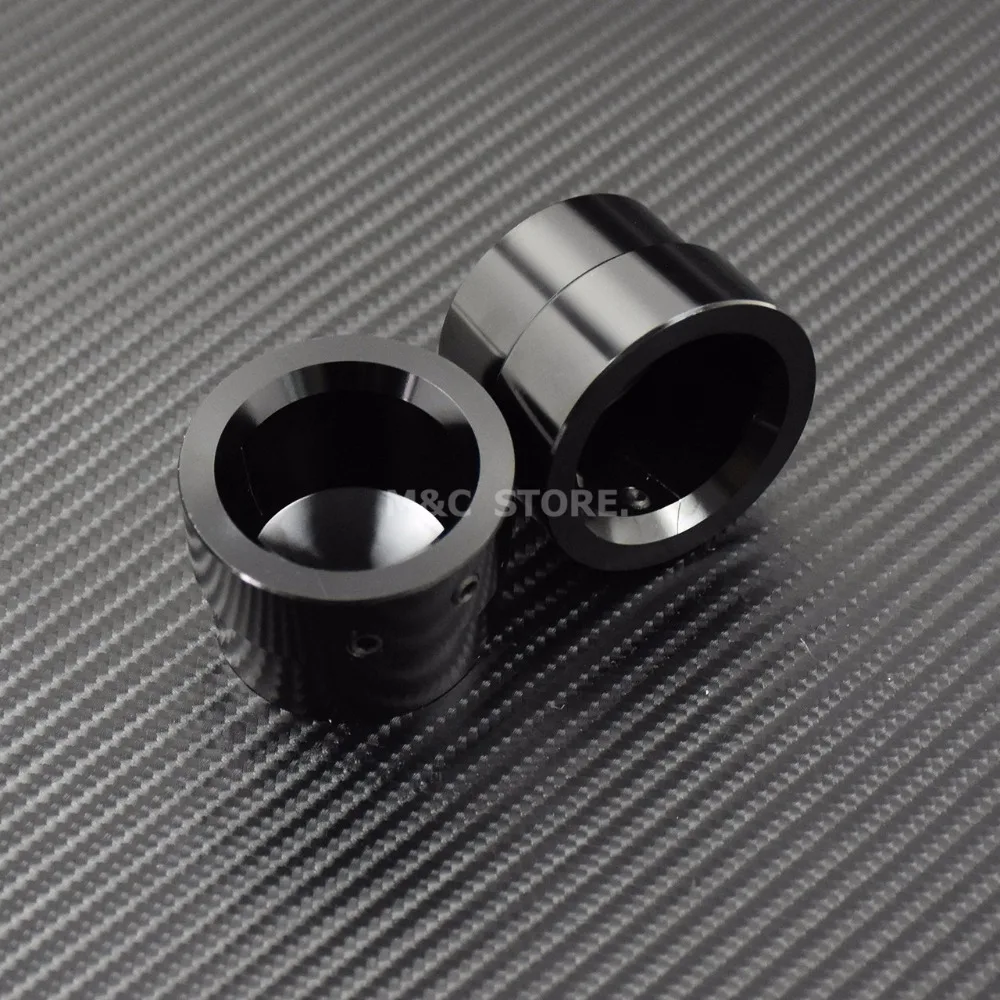 Black Front Rear Axle Nut Covers Cap For Harley Sportster XL 883 1200 Dyna Softail Fat Boy Touring Street Road Electra Tri Glide