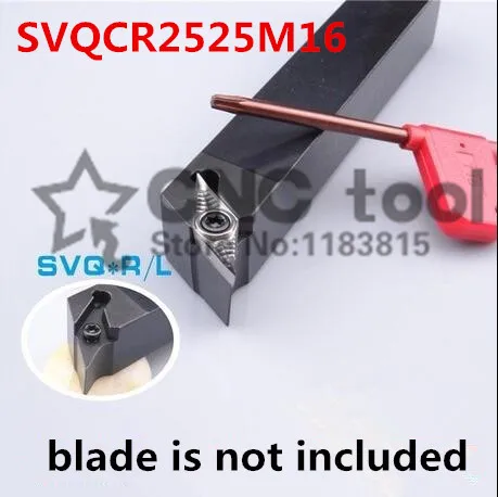 SVQCR2525M16/ SVQCL2525M16 、 extermal 旋削工具のファクトリーアウトレット、泡、ボーリングバー、 cnc のは、マシン、ファクトリーアウトレット