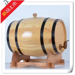 Cheap 15L oak barrels brewed red wine fermentation barrels Wooden wine barrels wine barrels