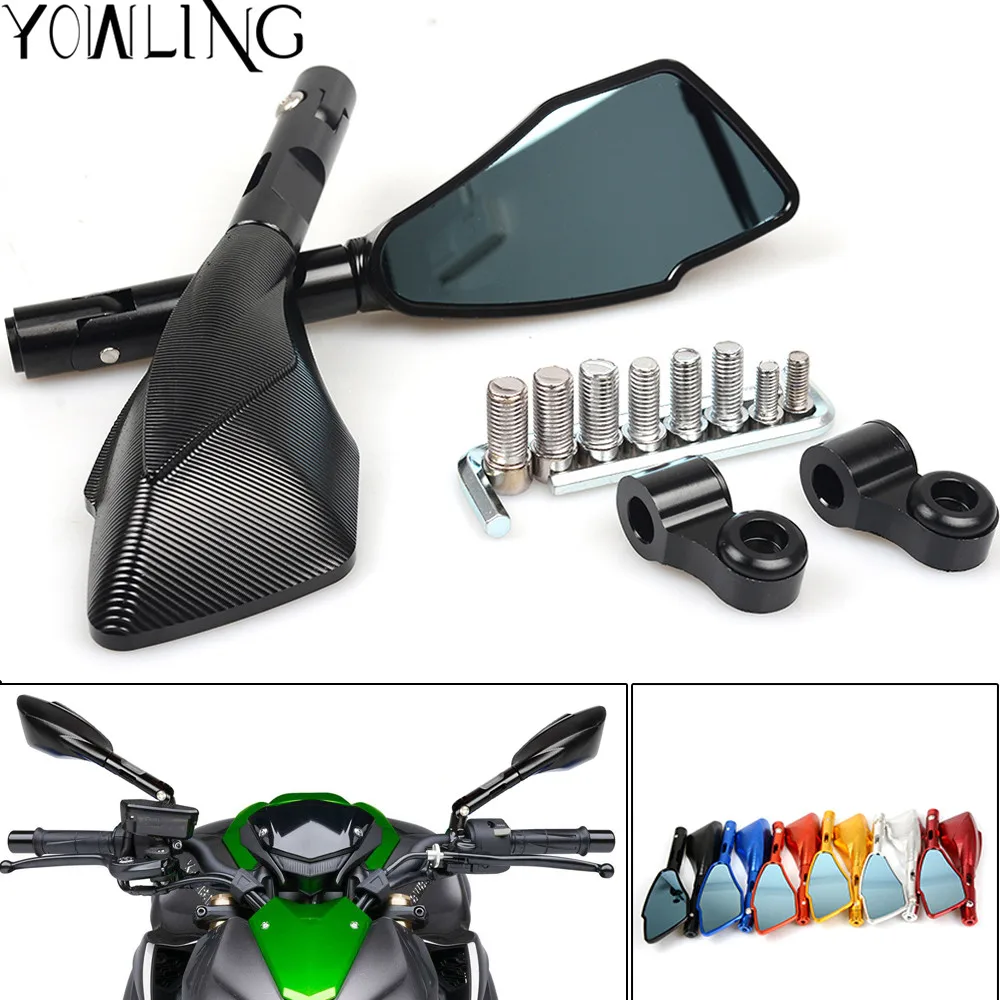 

Motor Rearview Mirror Scooter Parts motorcycle Scooter Rearview Mirrors for honda CB400 CBR600RR CBR1000RR Gold Wing mt01 mt03