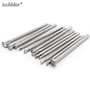 الطوابع والمجموعات المعدنية المصنوعة يدويا ، أداة الختم ، الحرف الجلدية ، زهور العمل ، الختم ، نحت DIY ، جديد أفضل 6 آلات ختم أحذية للمبيعات - رقم 6