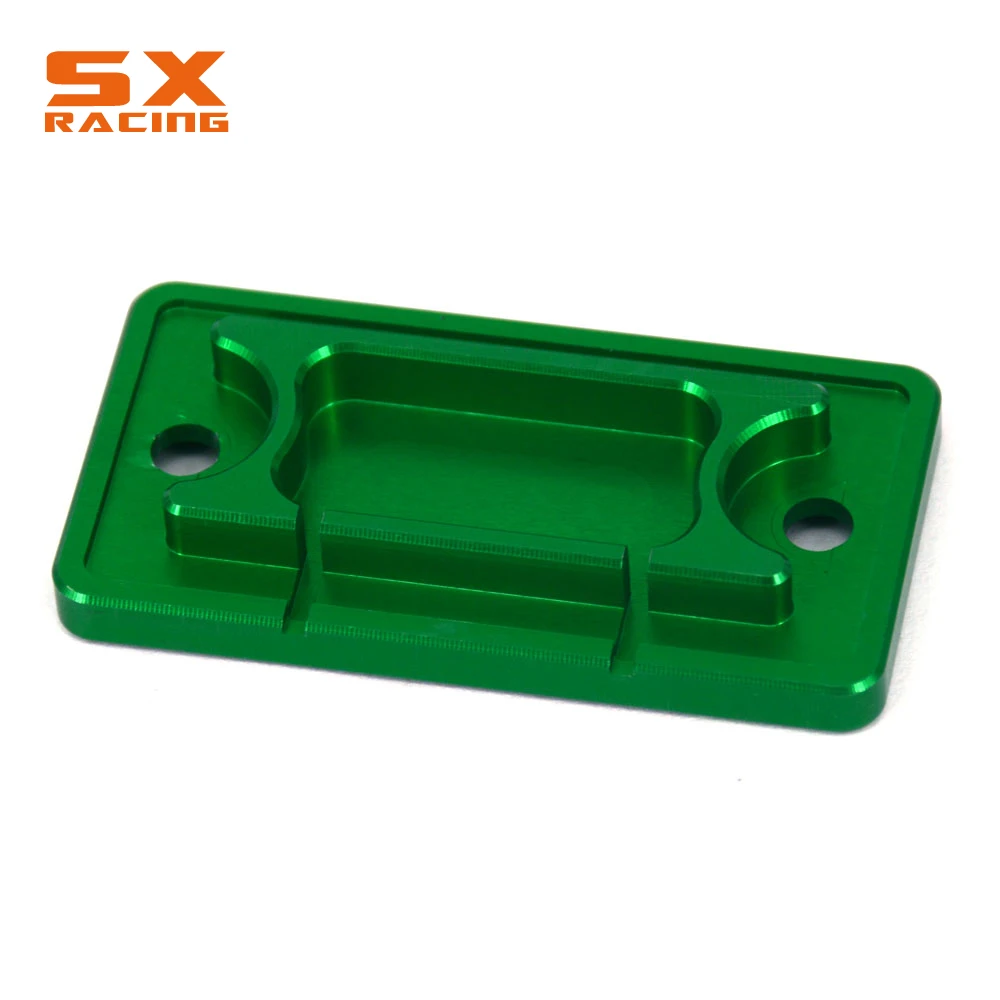 CNC الجبهة الفرامل خزان السائل كاب غطاء لكاواساكي KX125 KX250 KX250F KX450F KLX300R KLX450R KX 65 80 85 100 125 250F 450F