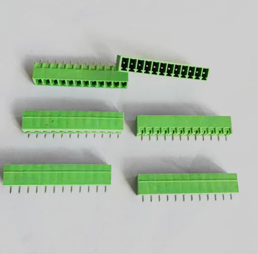 

100pcs female pitch 3.5MM 2P 3P 4P ~ 20P Pluggable PCB Terminal Block KF2EDG/KF2EDGK-3.5mm straight needle seat