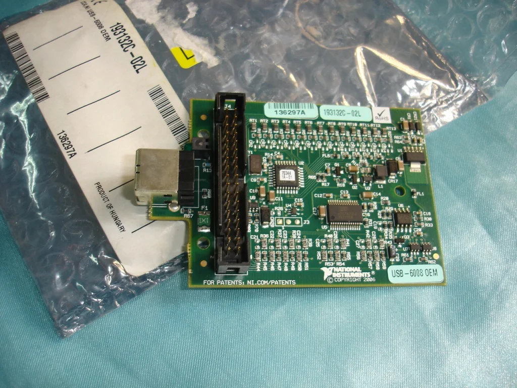 For Original Accessories US Genuine NI USB-6008 OEM Communication Data Acquisition DAQ Card